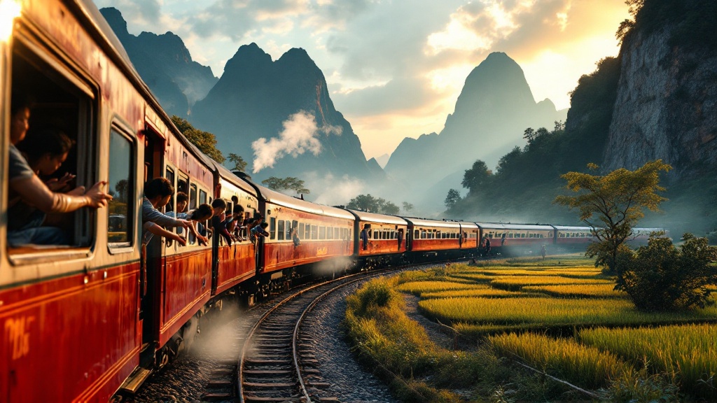 L'Express de la Réunification Nord-Sud : Un Voyage en Train de 36 Heures à Travers le Vietnam